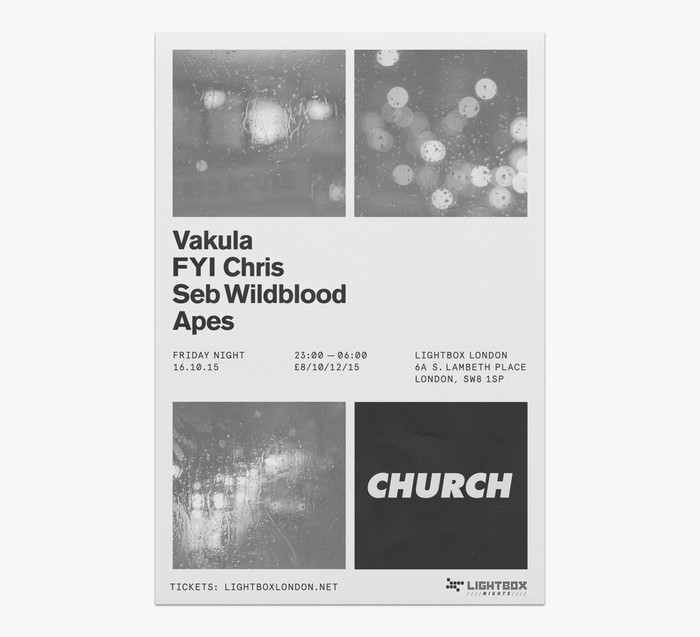 Church: techno label posters 11