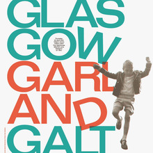 <cite>Glasgow Garland Galt Talk</cite> poster