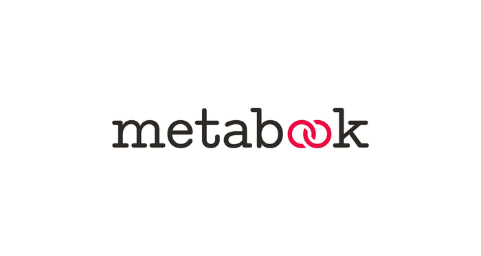 Metabook logo and identity 1