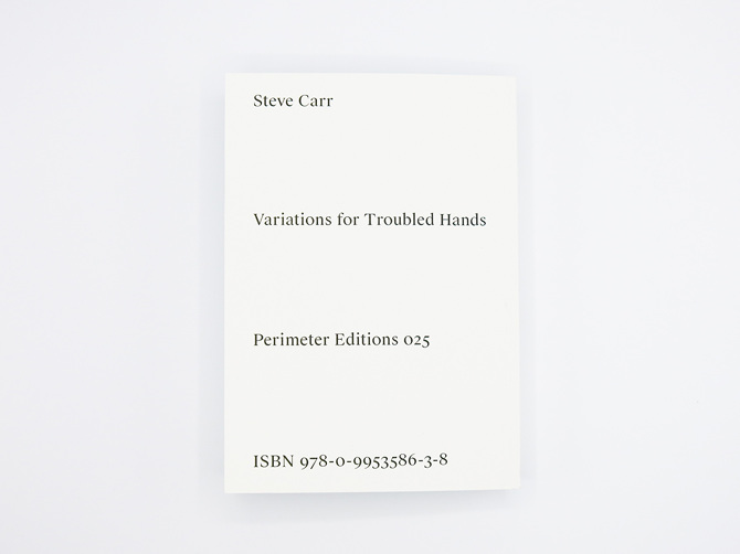 Variations for Troubled Hands by Steve Carr 9