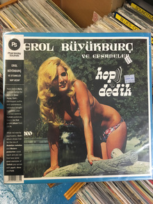 Erol Büyükburç ve efsaneler – <cite>Hop Dedik </cite>album art