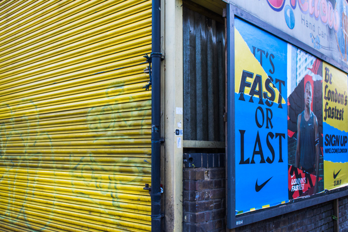 “London’s Fastest” poster campaign by Nike 5