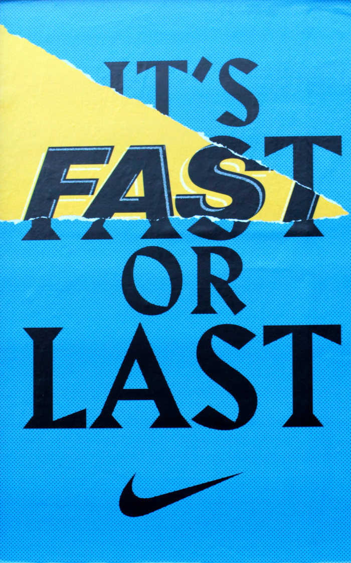 “London’s Fastest” poster campaign by Nike 7