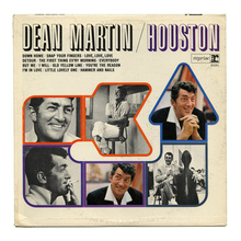 Dean Martin – <cite>Houston </cite>album art