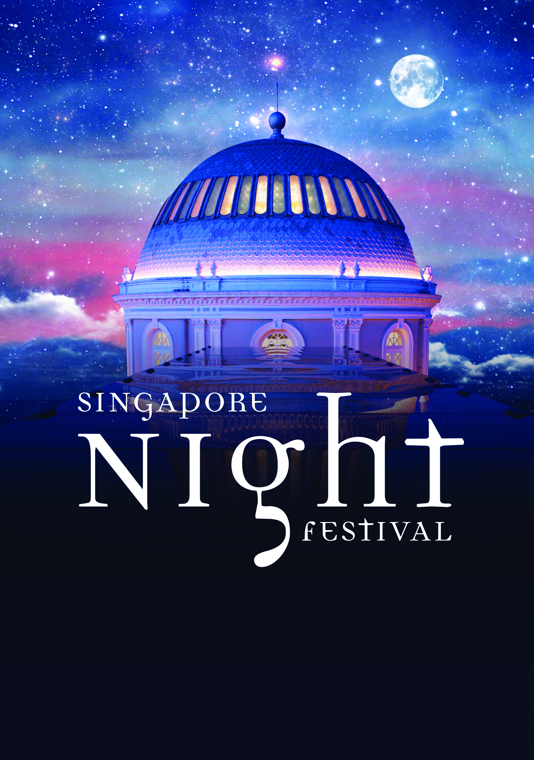 Singapore Night Festival - Fonts In Use