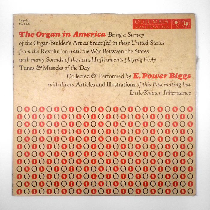 The Organ in America album cover