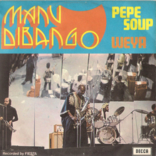 Manu Dibango – “Pepe Soup” / “Weya” Italian single cover