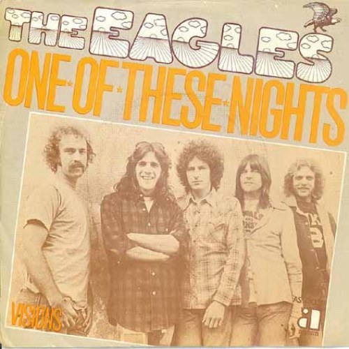 Eagles – “One Of These Nights” Dutch single cover 1