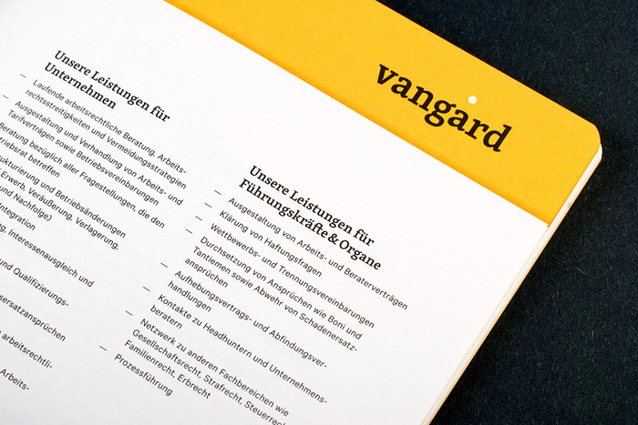 Vangard (printed matter) 4