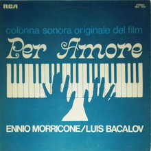 <cite>Per Amore</cite> movie posters and score