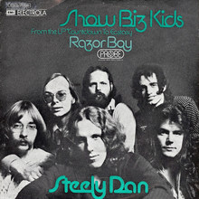Steely Dan – “Show Biz Kids” / “Razor Boy” German single cover