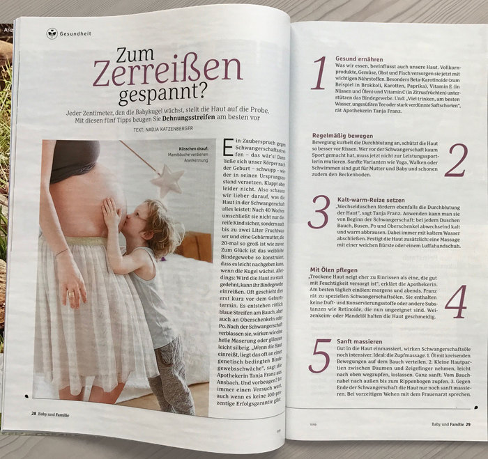 Baby & Familie magazine, 2017 redesign 5