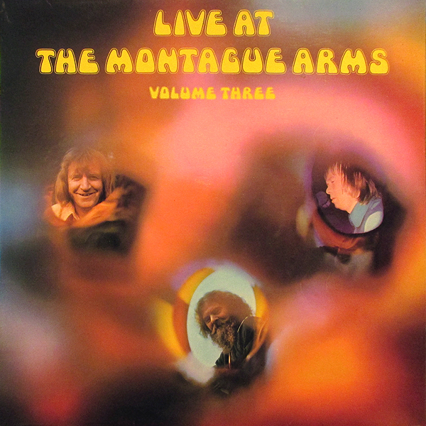 The psychedelic cover of Vol. Three (1972) features yellow caps from Mania Contour.