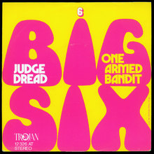 Judge Dread – “Big Six” / “One Armed Bandit” single sleeve