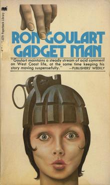 <cite>Gadget Man</cite> by Ron Goulart, Paperback Library