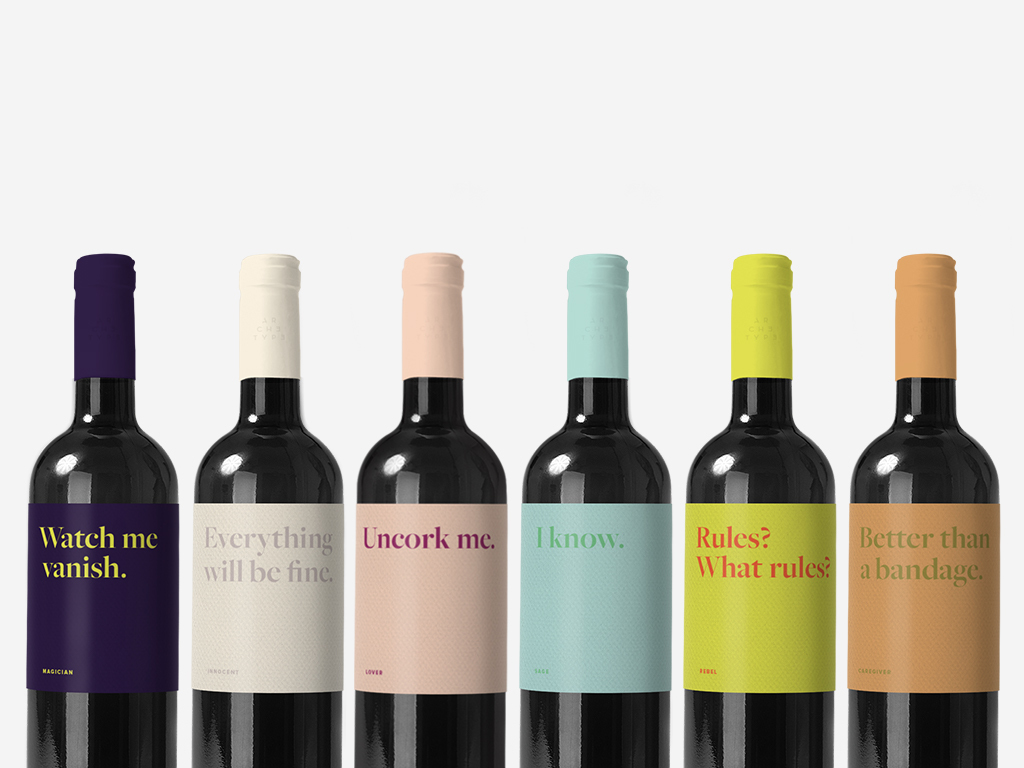 Archetype Wine - Fonts In Use