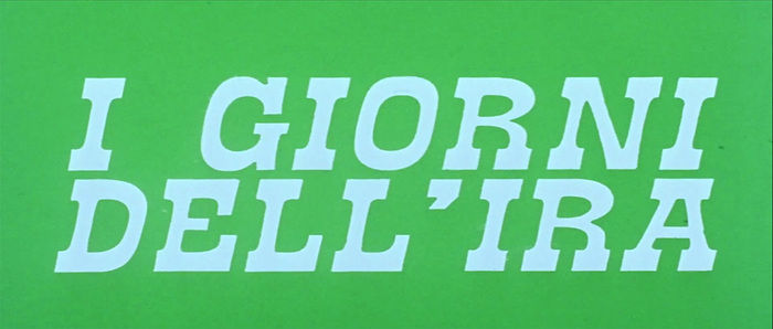 I giorni dell’ira (Day of Anger) opening titles 4