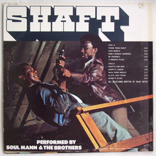 Soul Mann &amp; The Brothers – <cite>Shaft </cite>album art