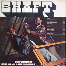 Soul Mann &amp; The Brothers – <cite>Shaft </cite>album art