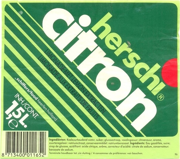 Herschi soda labels (1990–98) 1