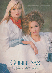 Jessica McClintock ads (1987–91)