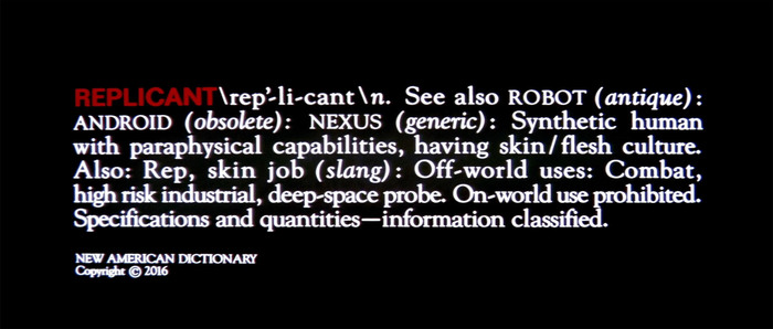 Workprint Opening title.