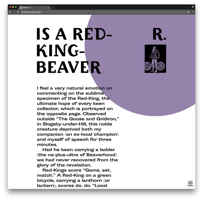 Beaver by John Kettelwell, Pavel Kedich web edition 4