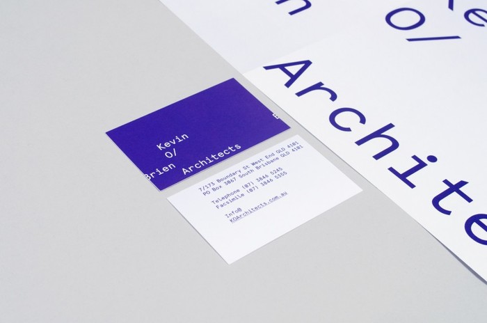 Kevin O’Brien Architects identity 3