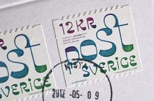 Typographic Swedish Stamps