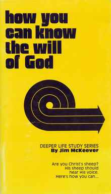 <i>How you can know the will of God</i> book cover