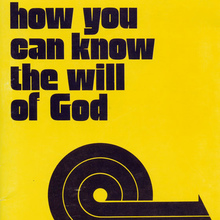<i>How you can know the will of God</i> book cover