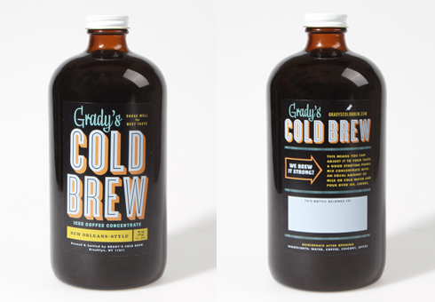 Grady’s Cold Brew - Fonts In Use