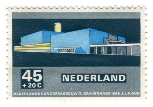 Modern Dutch Architecture Stamps (1969) 5