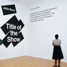 Julia Born: Title of the Show
