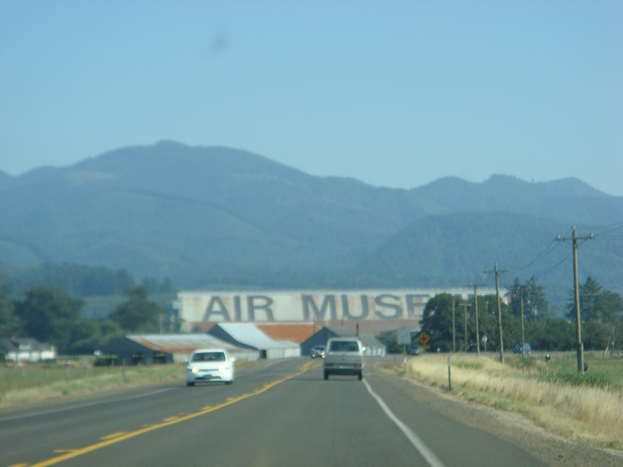 Tillamook Air Museum (World’s Largest Helvetica) 2