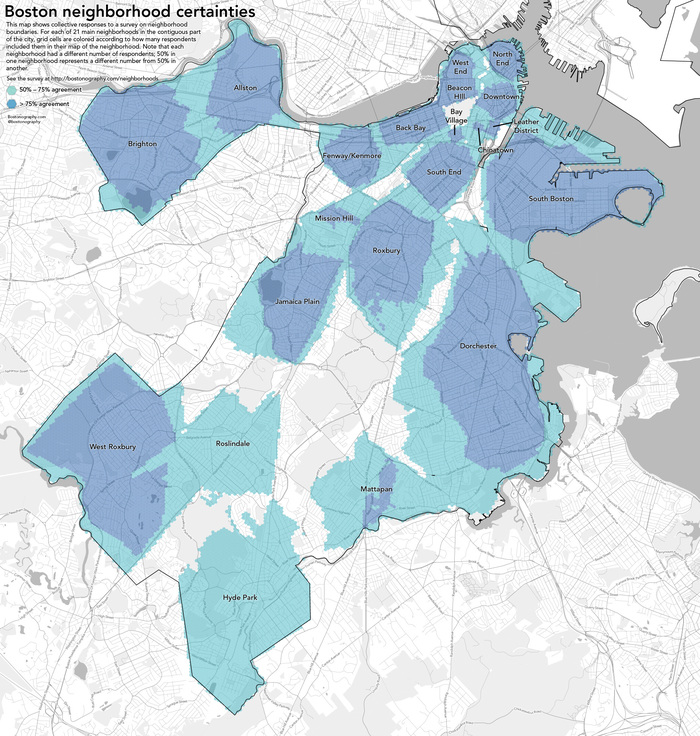 Bostonography: Crowdsourced neighborhood boundries 2