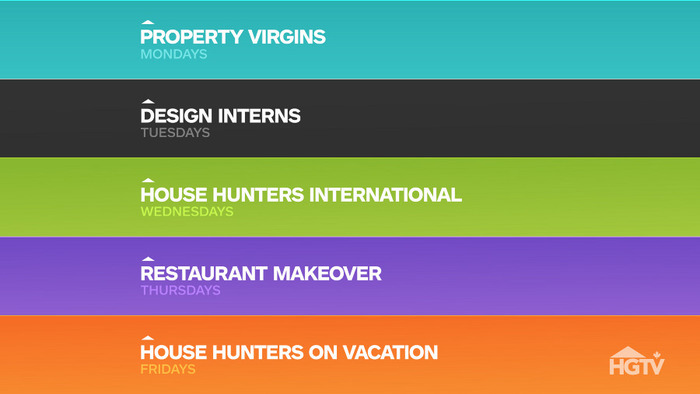 HGTV Canada Identity 13