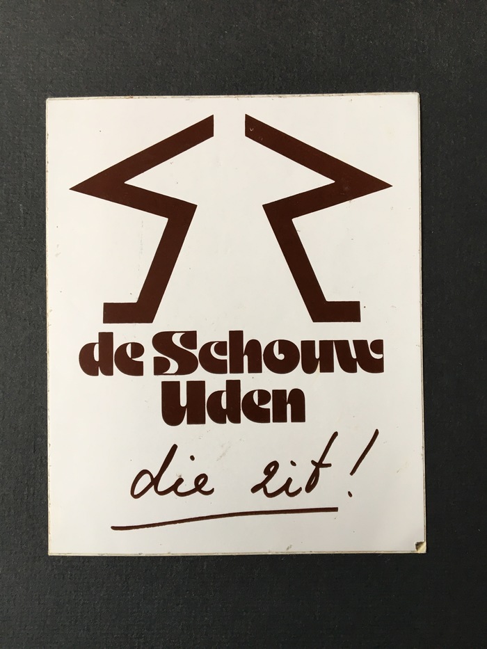 De Schouw Uden sticker