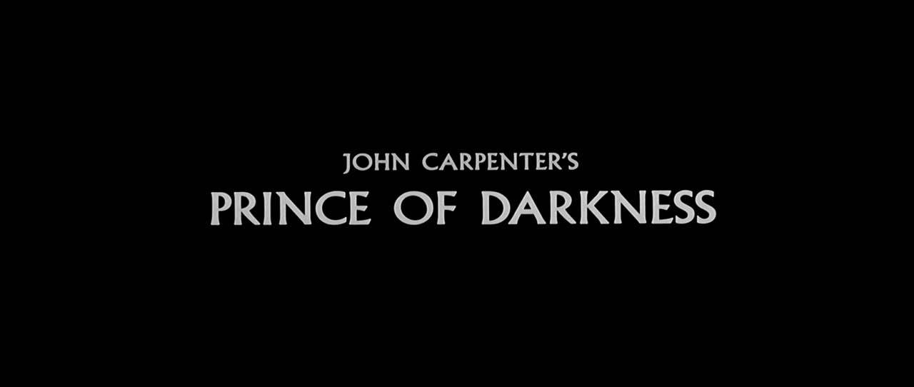 Музыка prince of darkness. Prince of Darkness. Джон Карпентер князь тьмы.