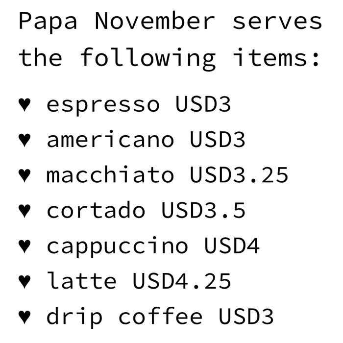 Papa November website 2