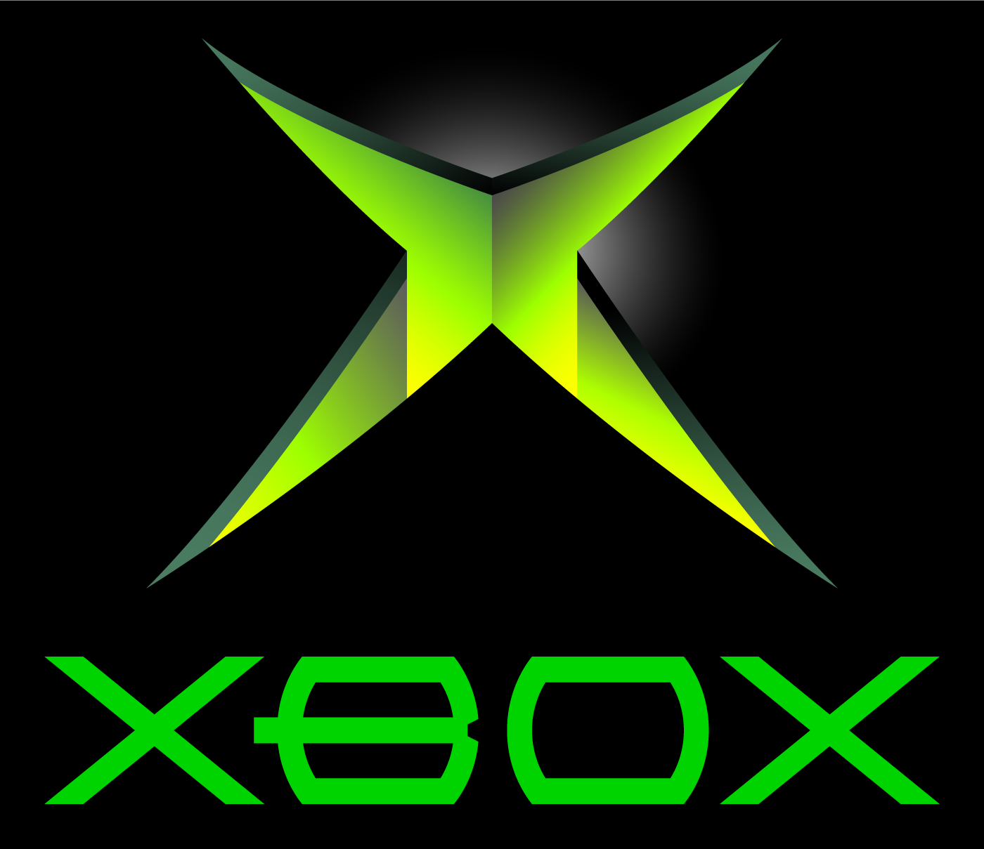 Xbox Logo (2001–05, 2008–10) - Fonts In Use