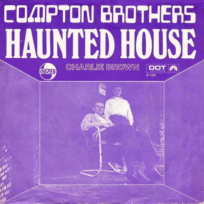 Compton Brothers – “Haunted House” / “Charlie Brown” Dutch single cover