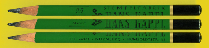 Stempelfabrik Hans Kappl pencil 1