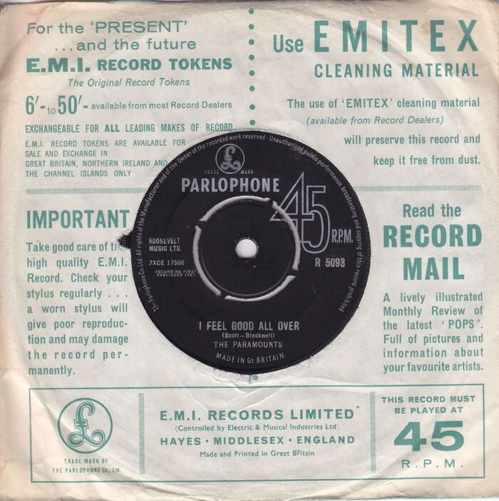 Parlophone Company sleeves (1963–65) 6