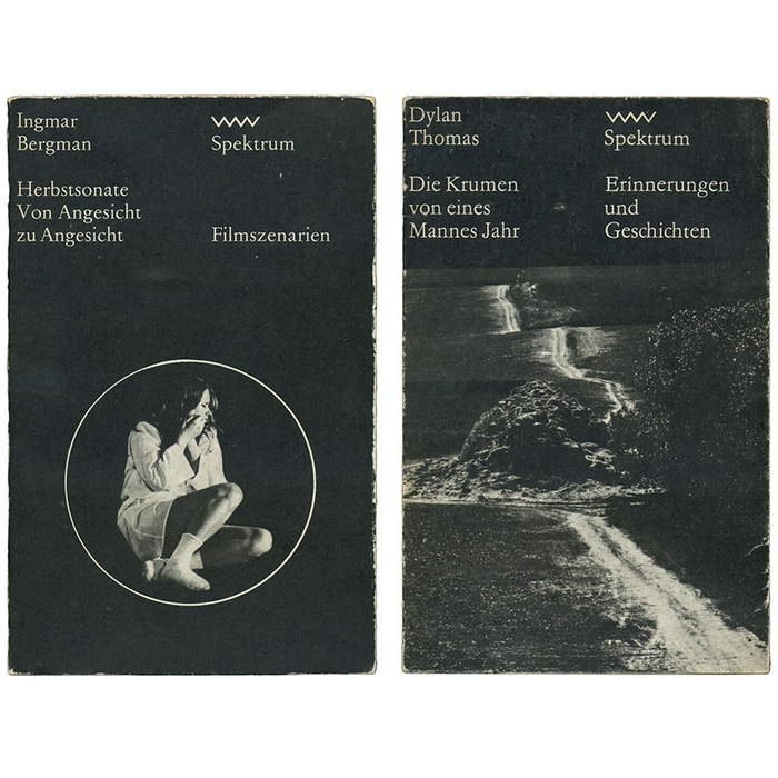 Ingmar Bergman: Herbstsonate / Von Angesicht zu Angesicht (Spektrum 137, 1980) and Dylan Thomas: Die Krumen von eines Mannes Jahr (Spektrum 89, 1976)