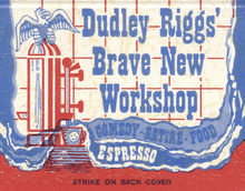 Dudley Riggs’ Brave New Workshop / Experimental Theater Company matchbook