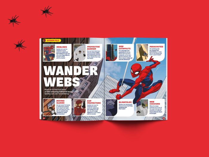 Spider-Man Magazine restyling system 3