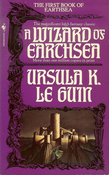 <cite>Earthsea</cite> cycle – Ursula K. Le Guin (Bantam Books)