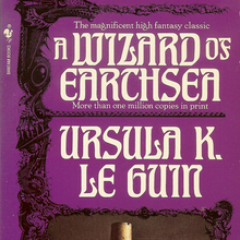<cite>Earthsea</cite> cycle – Ursula K. Le Guin (Bantam Books)