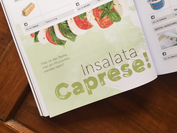 Transgourmet’s Käse Magazin - Fonts In Use
